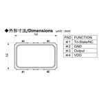 納卡晶振,SP500晶振,SMD有源晶振