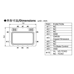 NAKA晶振,TC700晶振,TCXO溫補(bǔ)晶振